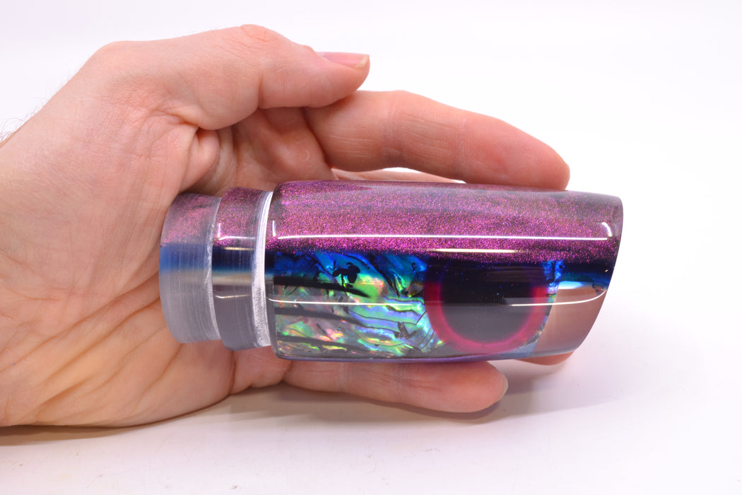 Ali'i Kai Lures "Skipjack" Blue-Purple Abalone Purple-Blue Back Nifty 50 14" 6.5oz