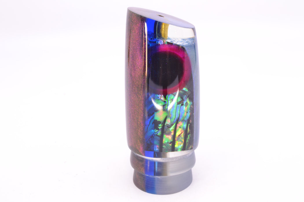 Ali'i Kai Lures "Skipjack" Blue-Purple Abalone Purple-Blue Back Nifty 50 14" 6.5oz