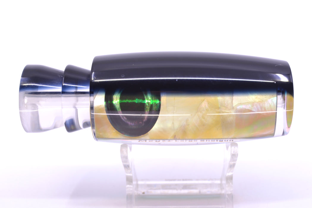 Moyes Lures Golden MOP Black Back Taxi Eyes Large Shotgun 12" 4.7oz GZE