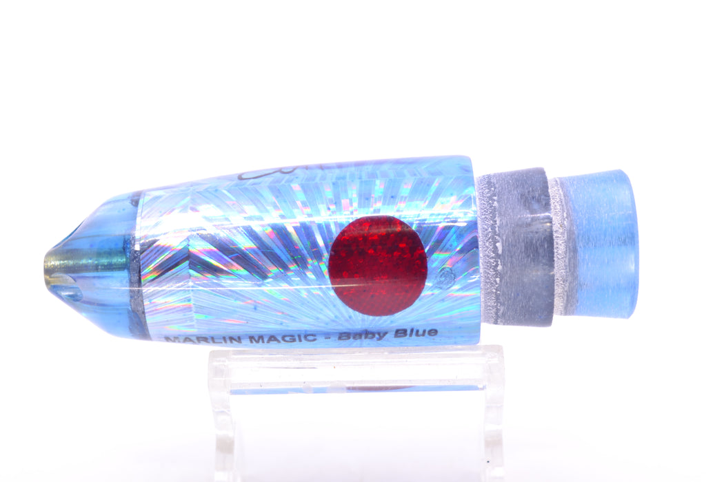 Marlin Magic Lures Ice Blue Starburst Baby Blue Jet 9" 7oz