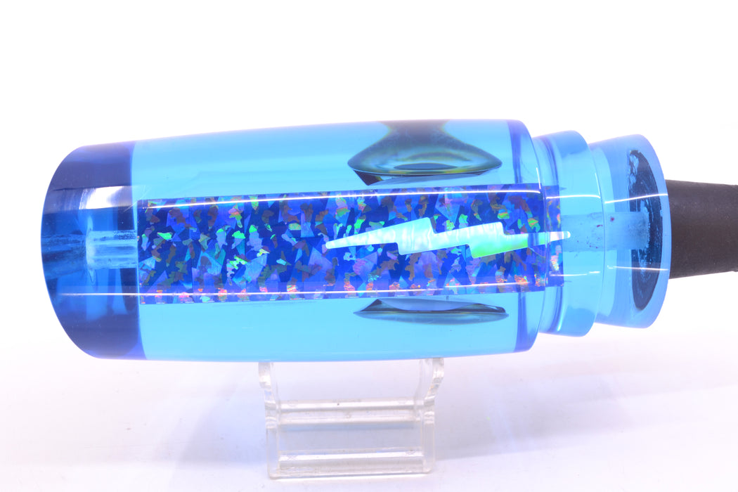Aloha Lures Blue Mirrored Blue-Silver Back SuperSmash Bait 16" 14.6oz
