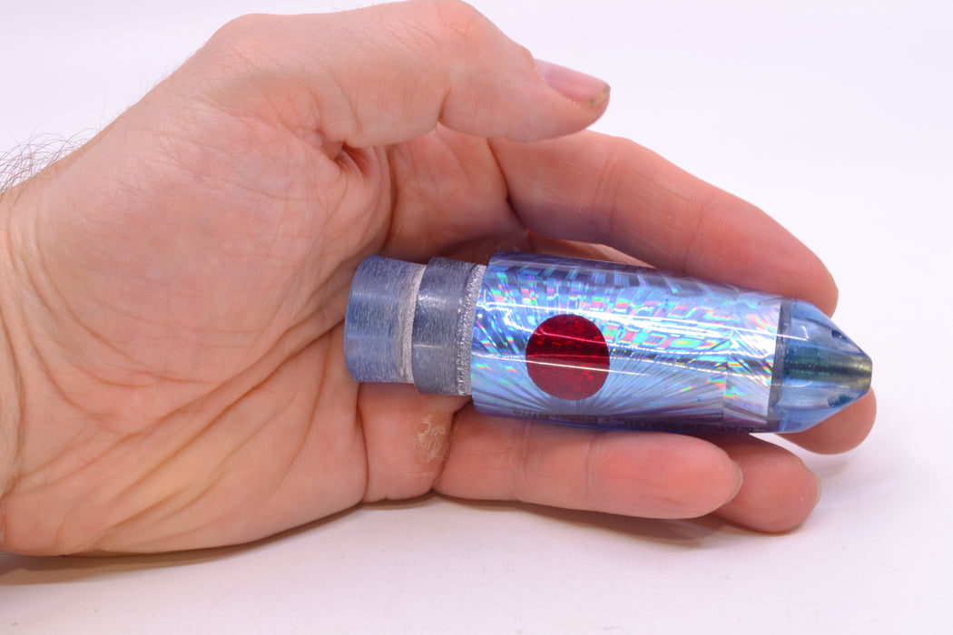 Marlin Magic Lures Ice Blue Starburst Baby Blue Jet 9" 7oz