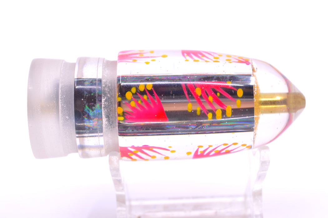Ganku Lures "Ohia Lehua" Clear Mirrored Bumbucha Bullet 9"+ 5.5oz GZE