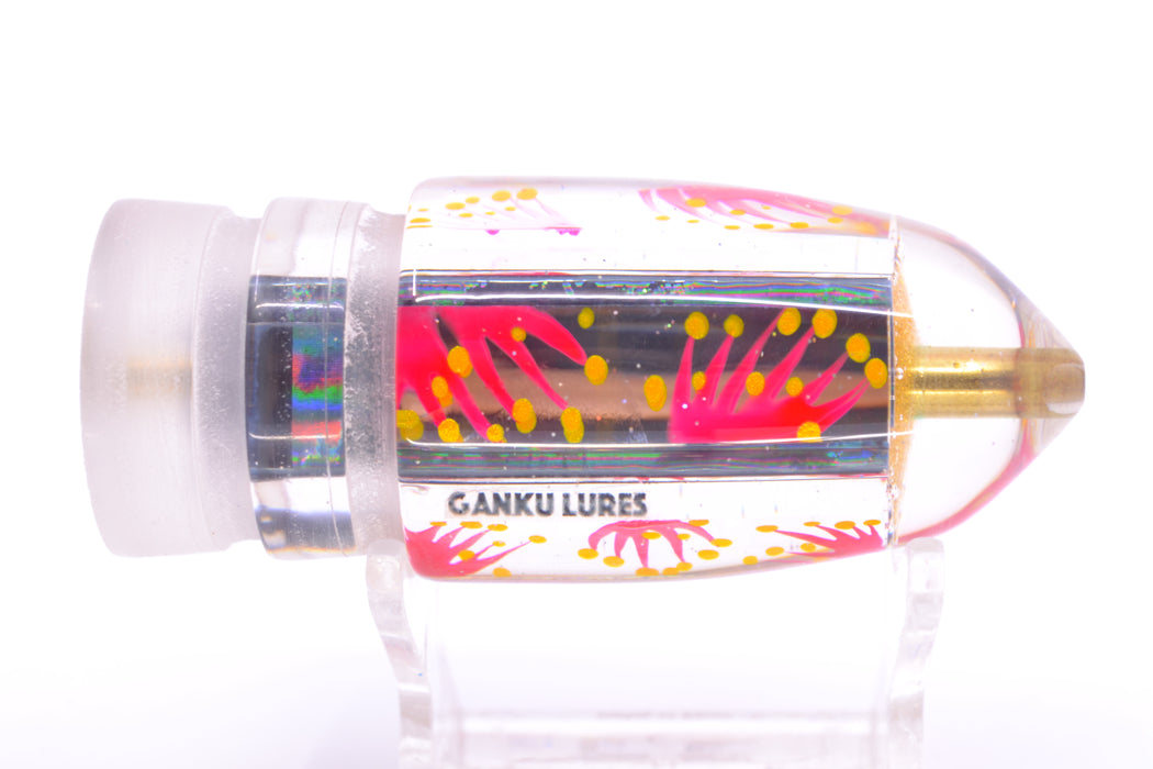 Ganku Lures "Ohia Lehua" Clear Mirrored Bumbucha Bullet 9"+ 5.5oz GZE