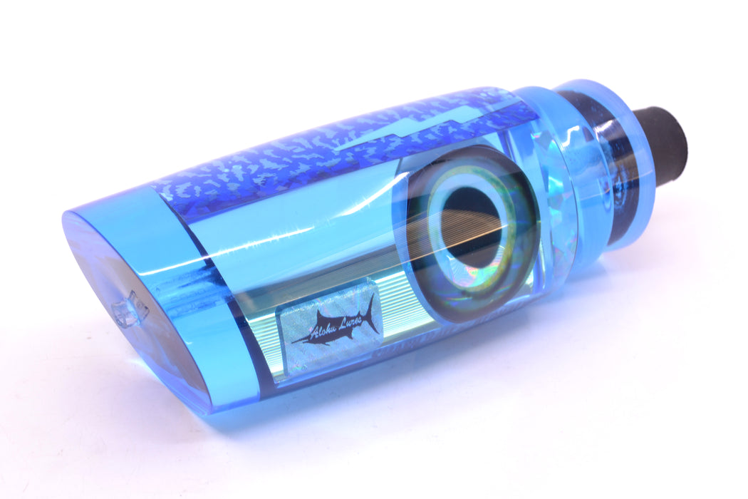 Aloha Lures Blue Mirrored Blue-Silver Back SuperSmash Bait 16" 14.6oz