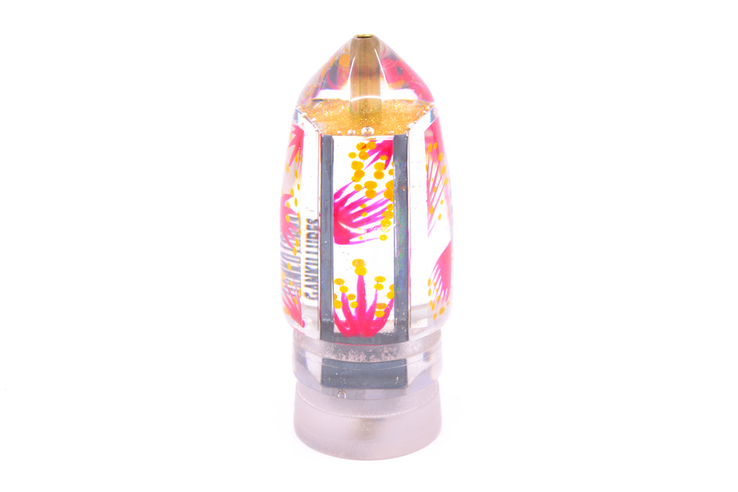 Ganku Lures "Ohia Lehua" Clear Mirrored Bumbucha Bullet 9"+ 5.5oz GZE