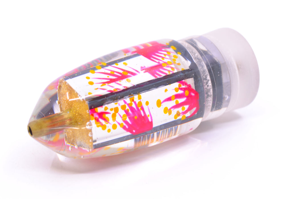 Ganku Lures "Ohia Lehua" Clear Mirrored Bumbucha Bullet 9"+ 5.5oz GZE