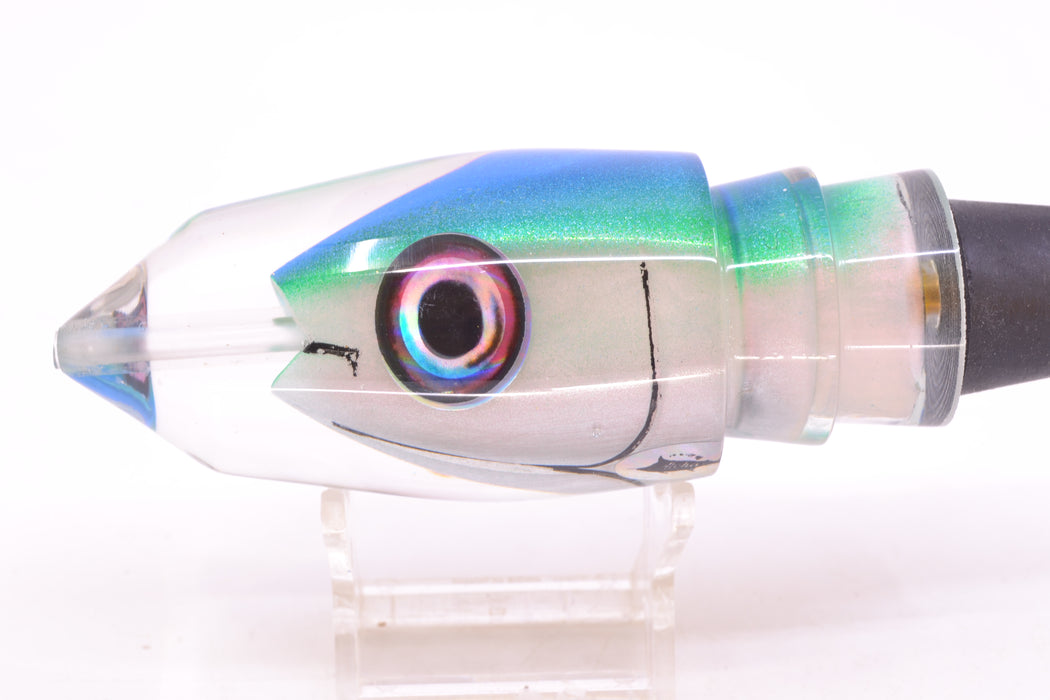 Aloha Lures Strawberry Pearl Blue-Green Back "Scared $#!Tless" Deep Six 12" 7.8oz