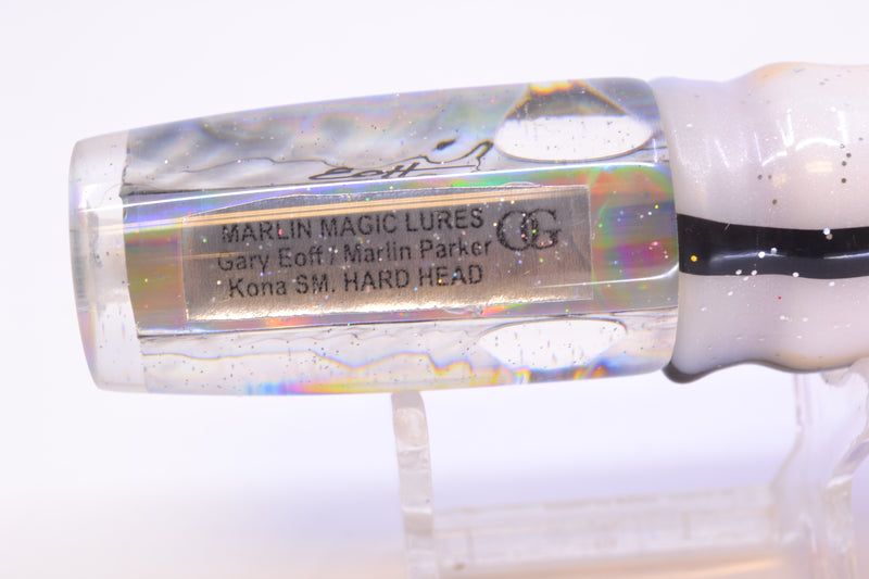 Marlin Magic Blue-Purple Abalone Taxi Eyes Small Hard Head 9" 3.3oz Skirted Gay Bob