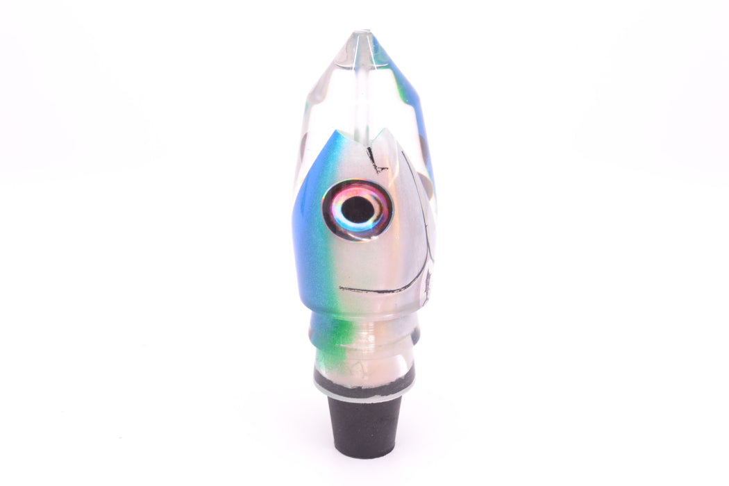 Aloha Lures Strawberry Pearl Blue-Green Back "Scared $#!Tless" Deep Six 12" 7.8oz