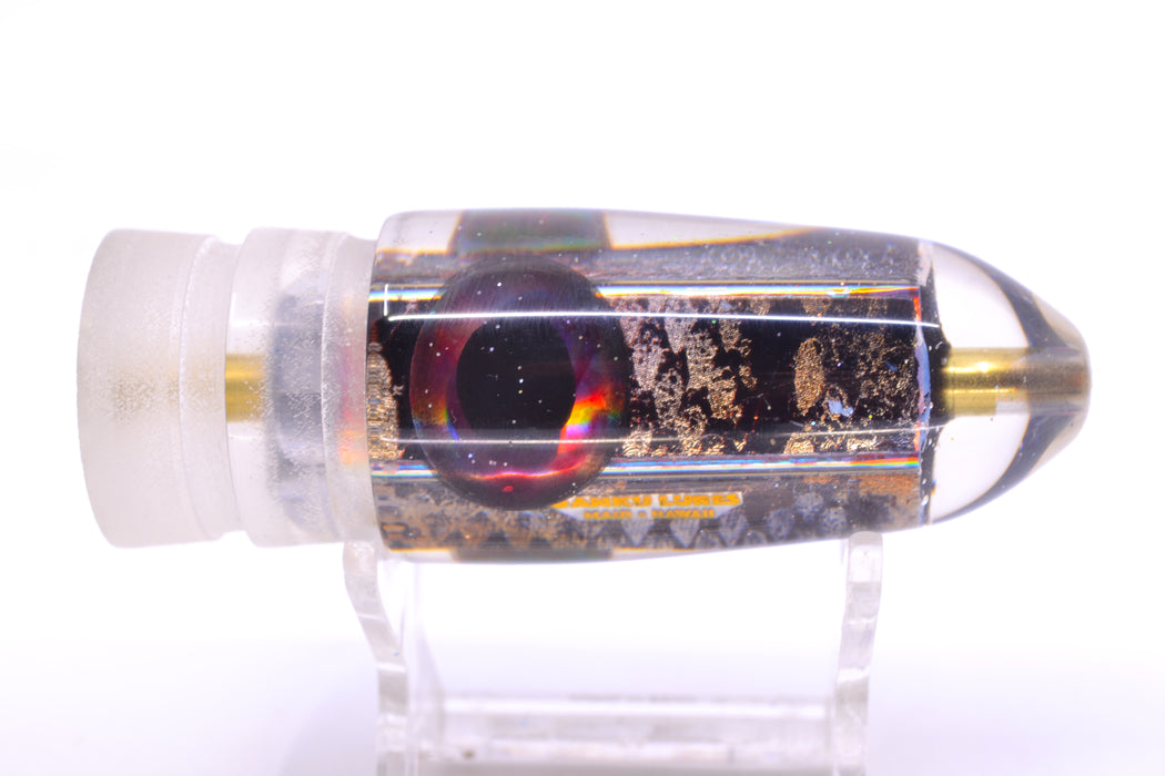 Ganku Lures Snake Skin Black-Red Eyes Long Bullet 9" 5.5oz GZE