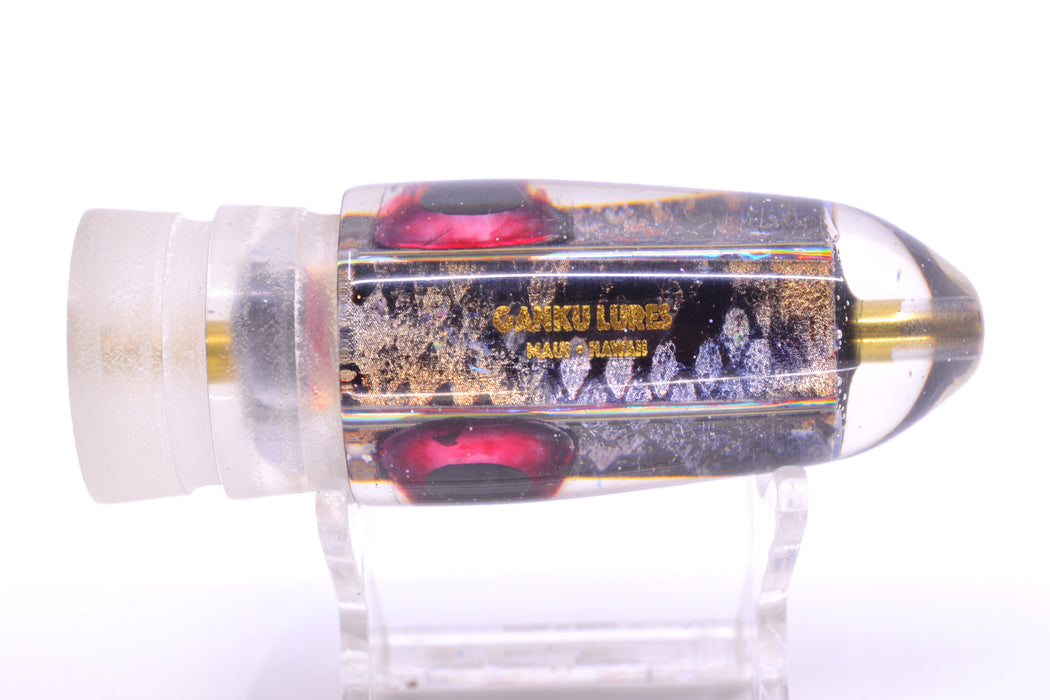 Ganku Lures Snake Skin Black-Red Eyes Long Bullet 9" 5.5oz GZE