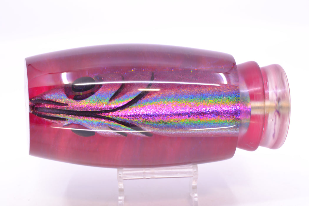 Joe Yee by KEGZ-Niiyama Collab Purple-Pink Fish Head Pee Wee 16" 18oz