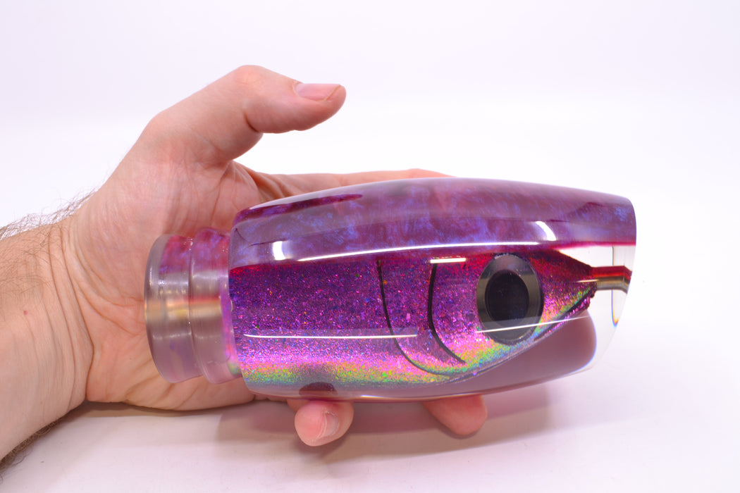 Joe Yee by KEGZ-Niiyama Collab Purple-Pink Fish Head Pee Wee 16" 18oz