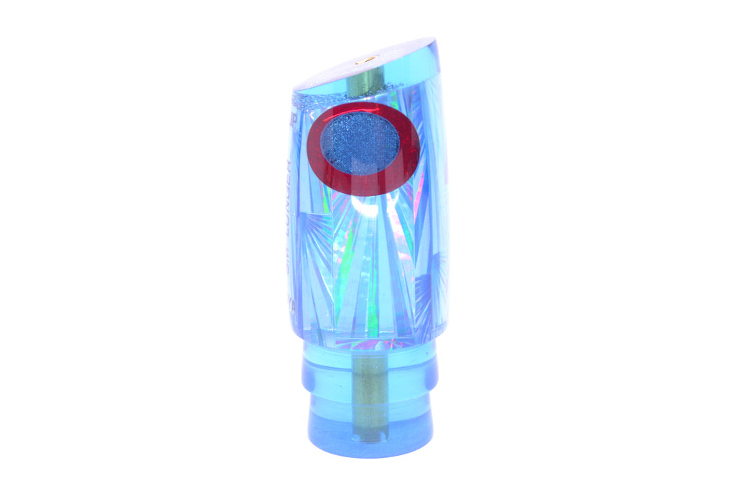 Koya Lures Ice Blue Rainbow Starburst Black-Red Eyes JP Small Lunger 10" 3.5oz
