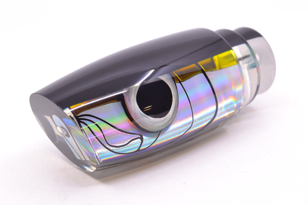 LS Lures Yellowfin Black Back Medium Plunger 12" 5.2oz GZE