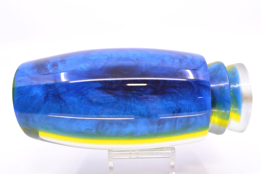 Joe Yee by KEGZ-Niiyama Collab Green-Blue-Gold Fish Head Pee Wee 16" 18oz