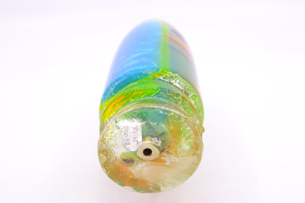 Joe Yee by KEGZ-Niiyama Collab Blue-Green-Orange #2 Fish Head Double Plunger 16" 13oz