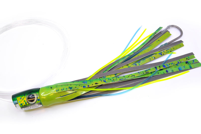 Marlin Magic Mahi MOP Green Back Taxi Eyes Baby Ruckus 10" 6.3oz FT Vinyl Mahi Pre-Rigged