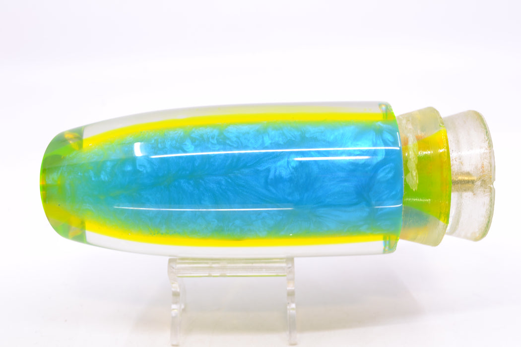 Joe Yee by KEGZ-Niiyama Collab Blue-Green-Orange #1 Fish Head Double Plunger 16" 13oz