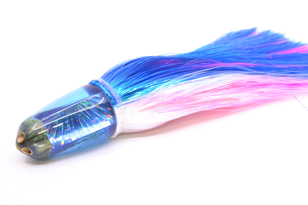Koya Lures Ice Blue Rainbow Starburst 1/4" Jet Clean Sweep Bullet 10" 7oz Strobez GZE
