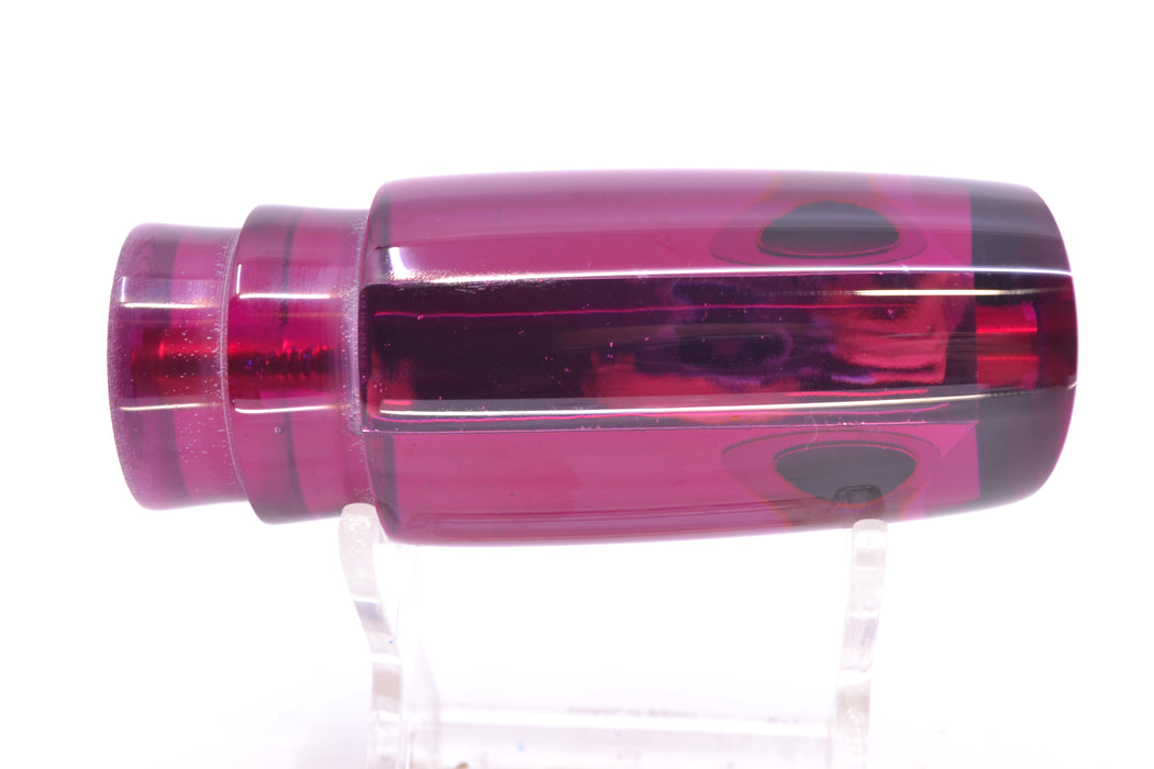 Koya Lures Purple Mirrored Black-Red Eyes JP Small Lunger 10" 3.5oz