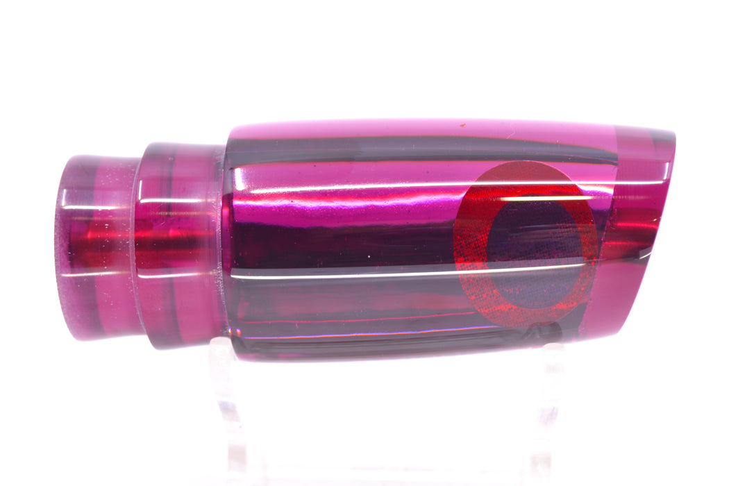 Koya Lures Purple Mirrored Black-Red Eyes JP Small Lunger 10" 3.5oz