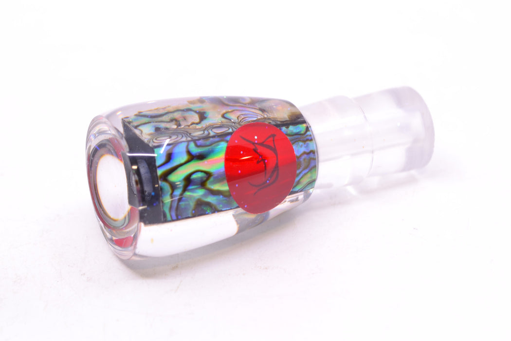 Bonze Lures Paua Shell Red Eyes Bombshell 5" 0.5oz GZE