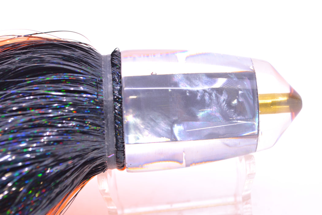 Koya Lures Gray MOP Bullet 9"+ 7.5oz Strobez Black-Orange GZE