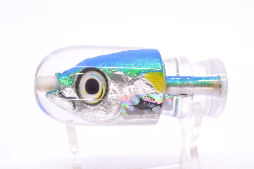 Aloha Lures Ice Blue-Green Back Yellow Fins Magic Malolo 9" 3oz