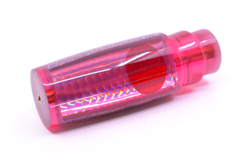 Koya Lures Red Rainbow Scale Silver Glitter Pearl Red Eyes Hard Head 9" 2oz