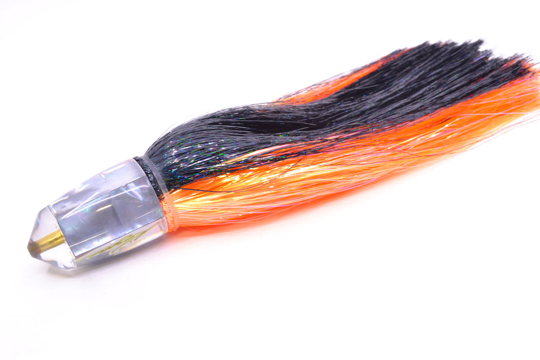 Koya Lures Gray MOP Bullet 9"+ 7.5oz Strobez Black-Orange GZE