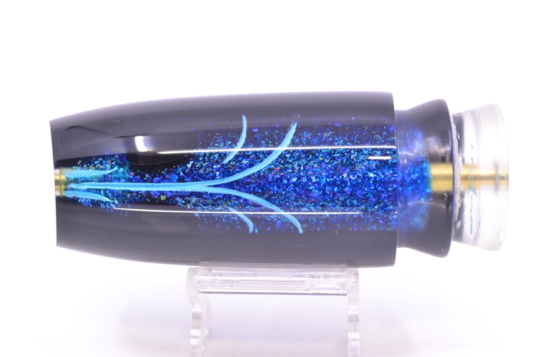 Joe Yee by KEGZ-Niiyama Collab Dark Blue Fish Head Black Back Super Plunger 14" 7.2oz