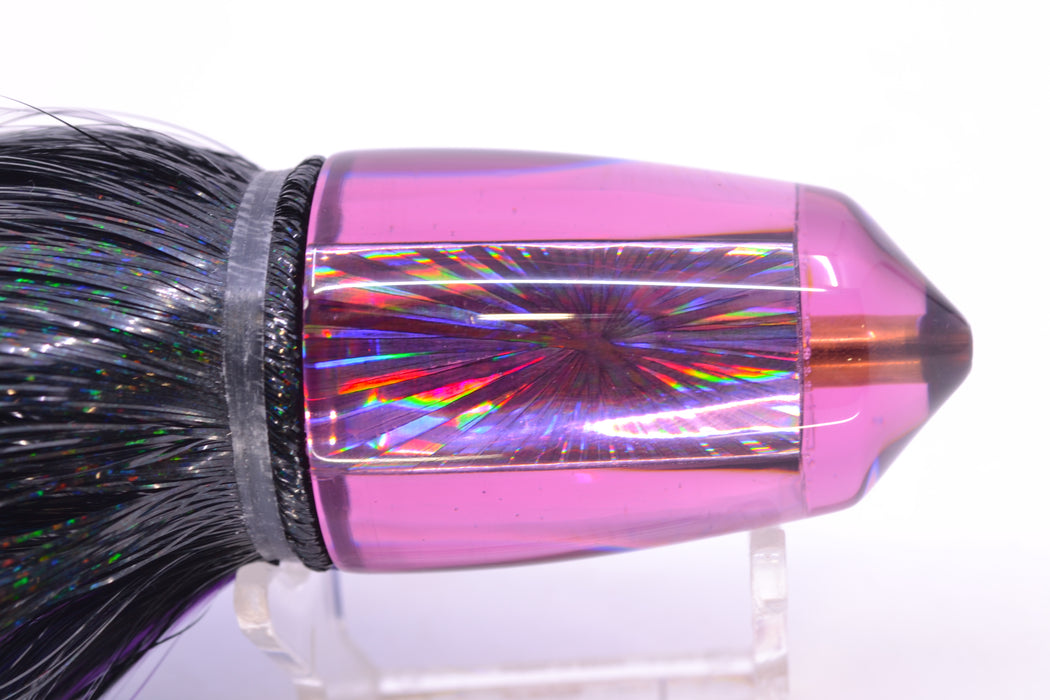 Koya Lures Purple Rainbow Starburst Bullet 9"+ 7.5oz Strobez Black-Purple/Ice Blue GZE