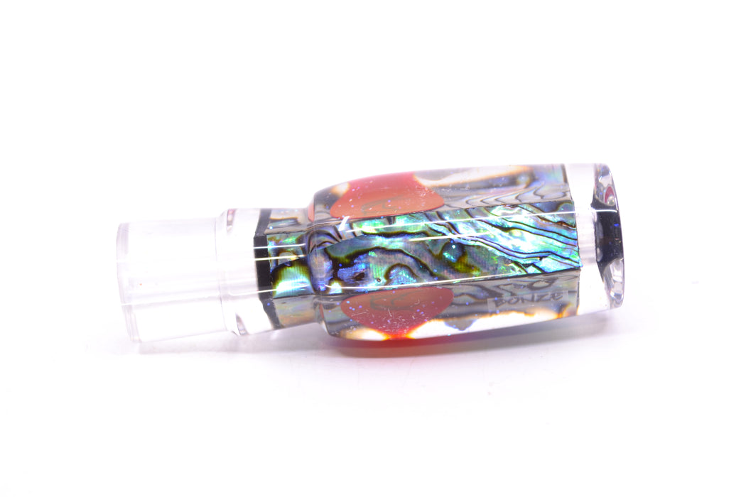 Bonze Lures Paua Shell Red Eyes Sniper 5" 0.4oz GZE