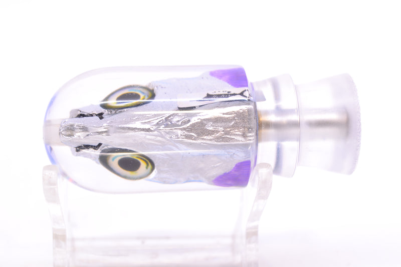Aloha Lures Blue-Ice Blue Back Purple Fins Magic Malolo 9" 3oz