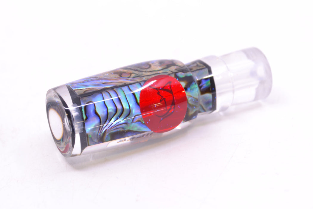 Bonze Lures Paua Shell Red Eyes Sniper 5" 0.4oz GZE