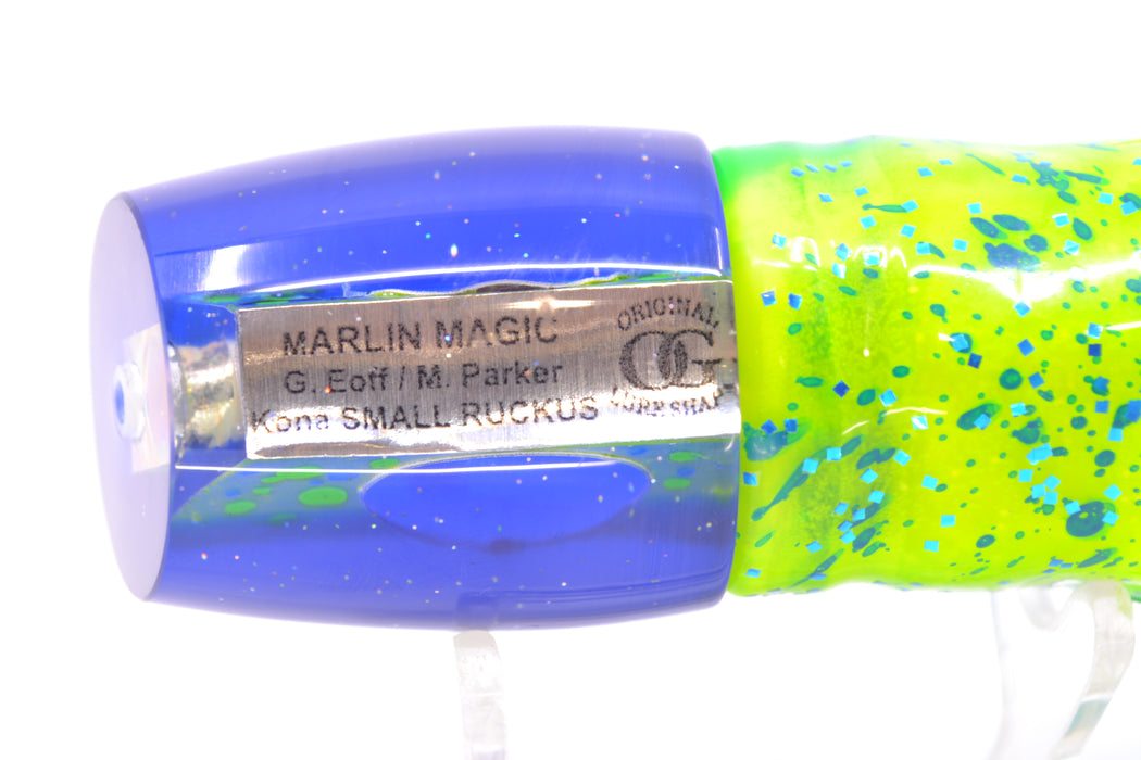 Marlin Magic Mahi MOP Blue Back Taxi Eyes Small Ruckus 9" 5oz Skirted Mahi