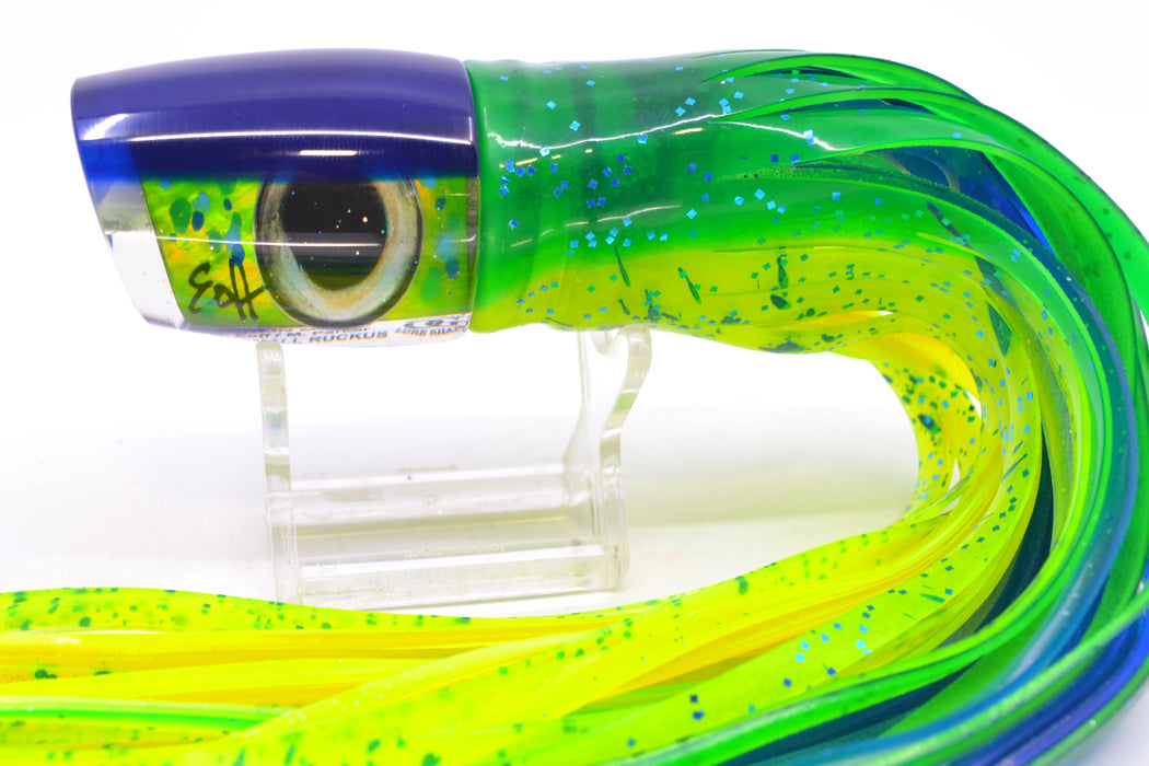 Marlin Magic Mahi MOP Blue Back Taxi Eyes Small Ruckus 9" 5oz Skirted Mahi