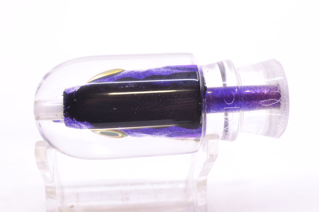 Aloha Lures Black-Purple Back Purple Fins Magic Malolo 9" 3oz