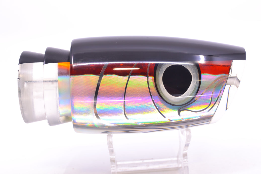 LS Lures Yellowfin Black Back Large Plunger 14" 10oz GZE