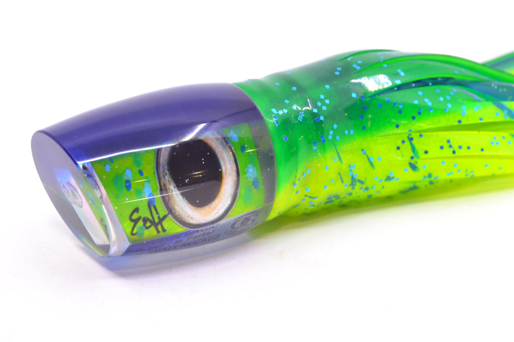 Marlin Magic Mahi MOP Blue Back Taxi Eyes Small Ruckus 9" 5oz Skirted Mahi