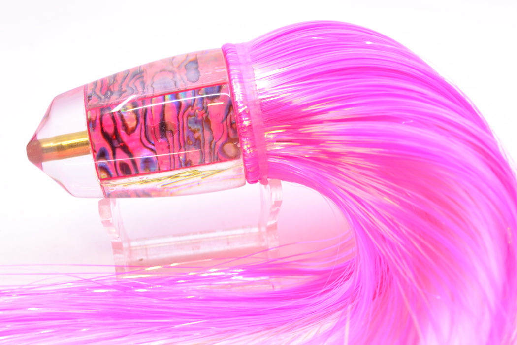 Koya Lures Pink Abalone Bullet 9"+ 7.5oz Strobez Pink/White GZE