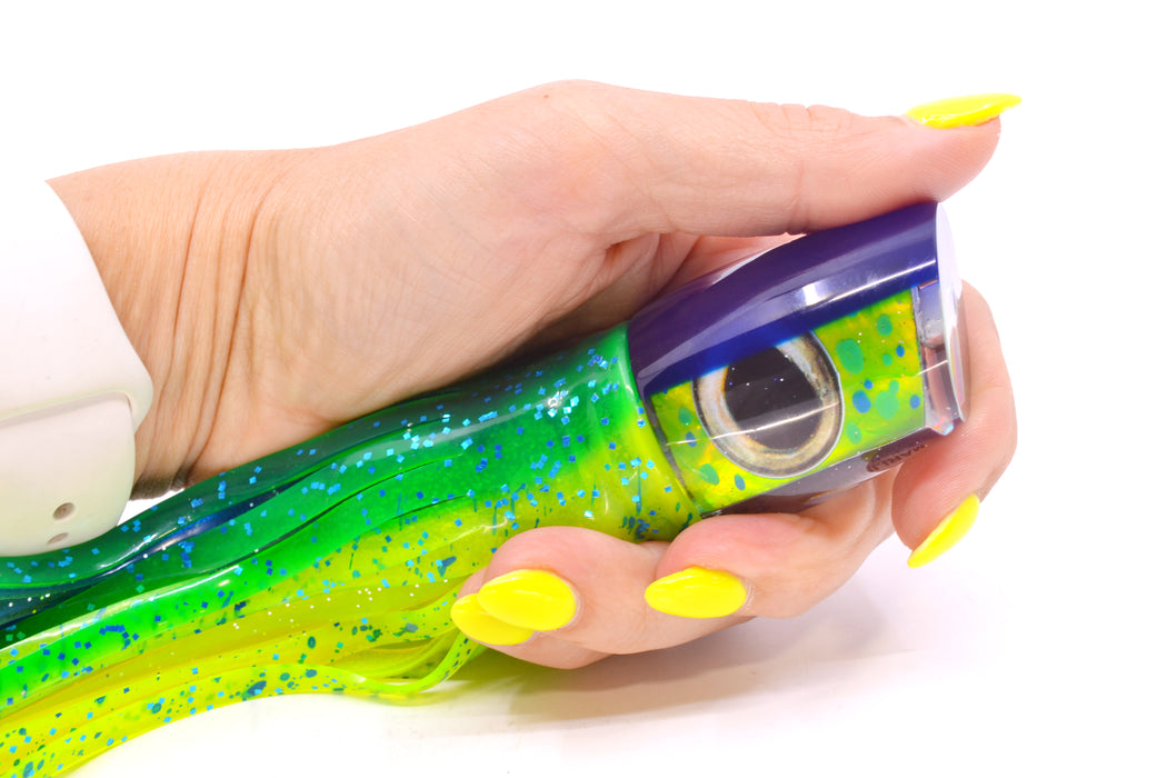 Marlin Magic Mahi MOP Blue Back Taxi Eyes Small Ruckus 9" 5oz Skirted Mahi