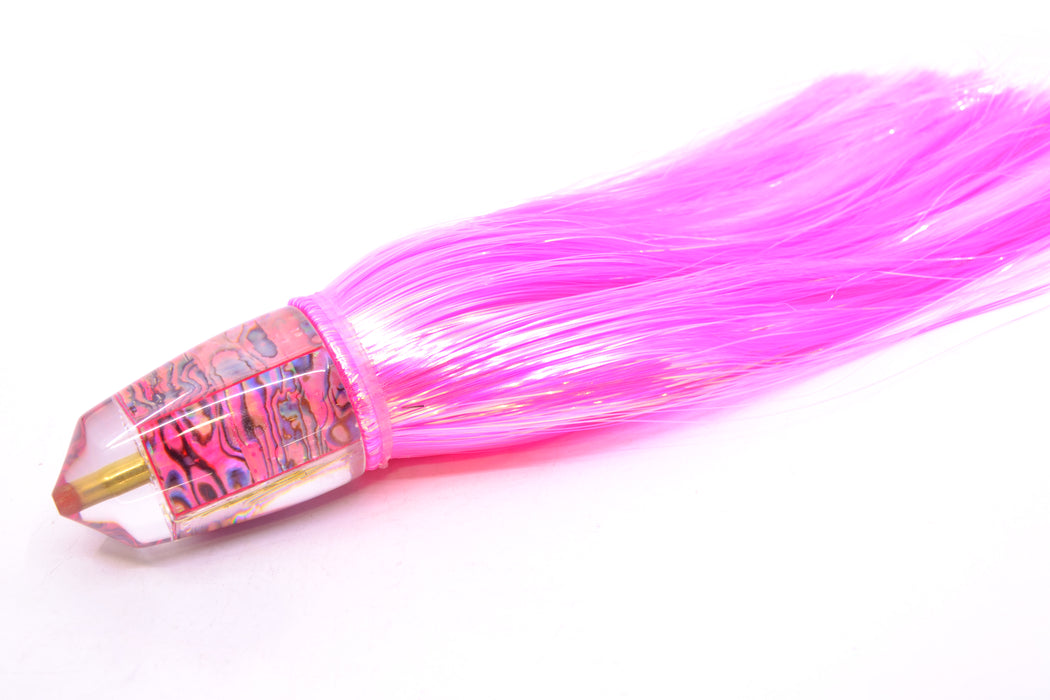 Koya Lures Pink Abalone Bullet 9"+ 7.5oz Strobez Pink/White GZE