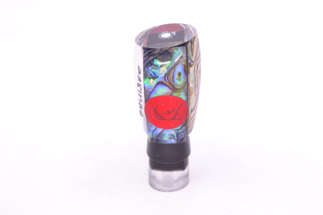Bonze Lures Paua Shell Red Eyes Bruiser 5" 0.5oz GZE