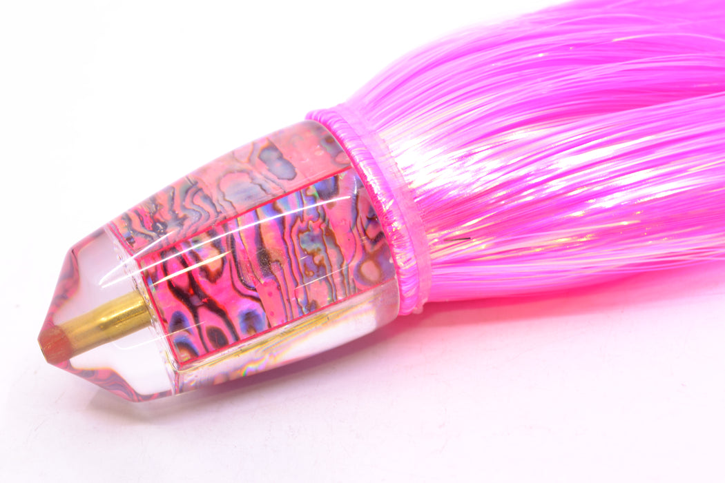 Koya Lures Pink Abalone Bullet 9"+ 7.5oz Strobez Pink/White GZE