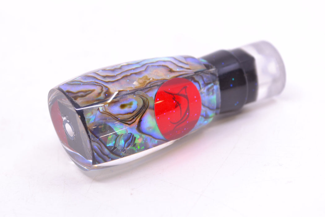 Bonze Lures Paua Shell Red Eyes Bruiser 5" 0.5oz GZE