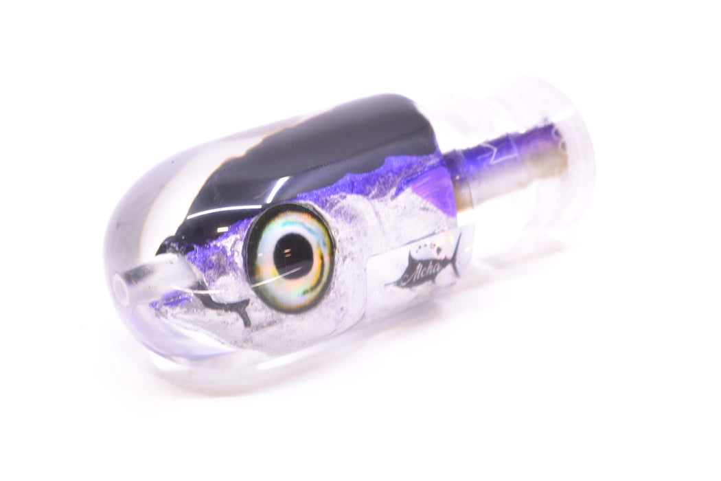 Aloha Lures Black-Purple Back Purple Fins Magic Malolo 9" 3oz