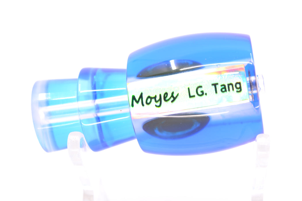 Moyes Lures White MOP Blue Back Taxi Eyes Large Tang 9" 2oz